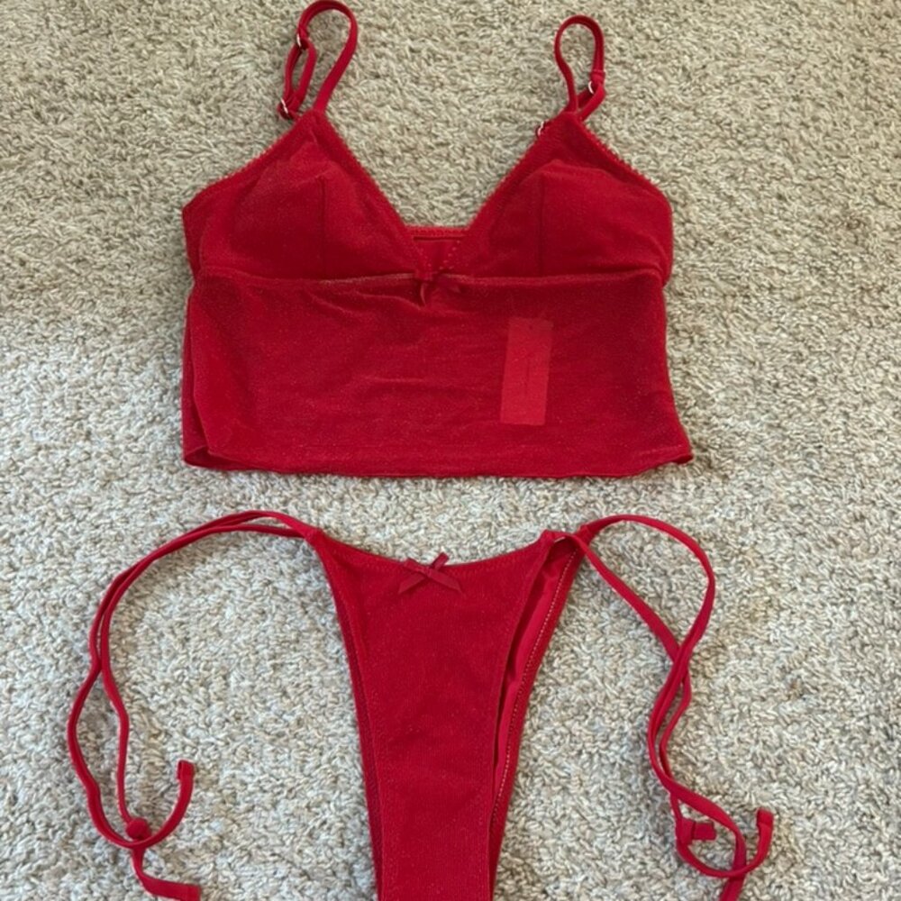 small glitter tankini SET from sea molly